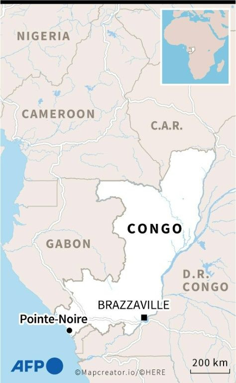 Map of Congo