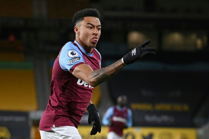 Jesse's joy: Jesse Lingard's fine form has propelled West Ham into fourth in the Premier League