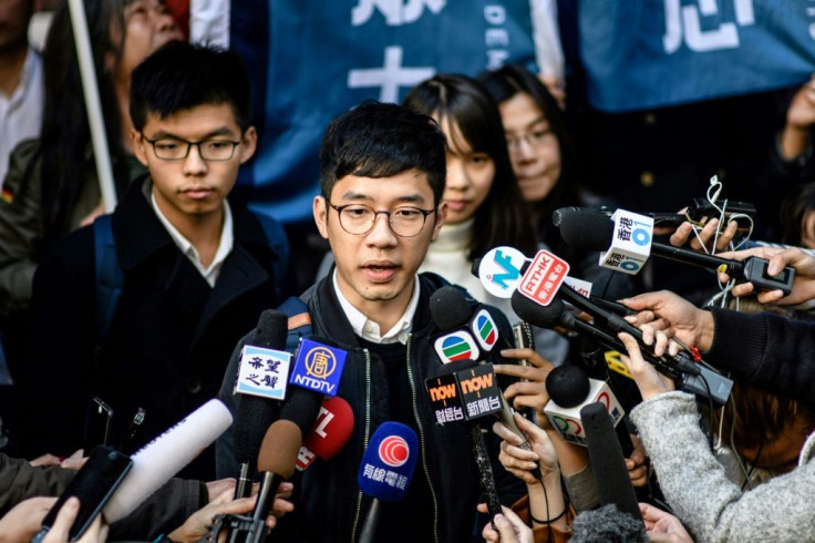 China on Thursday accused the UK of sheltering "wanted criminals" after prominent Hong Kong pro-democracy activist Nathan Law said he had been granted political asylum there