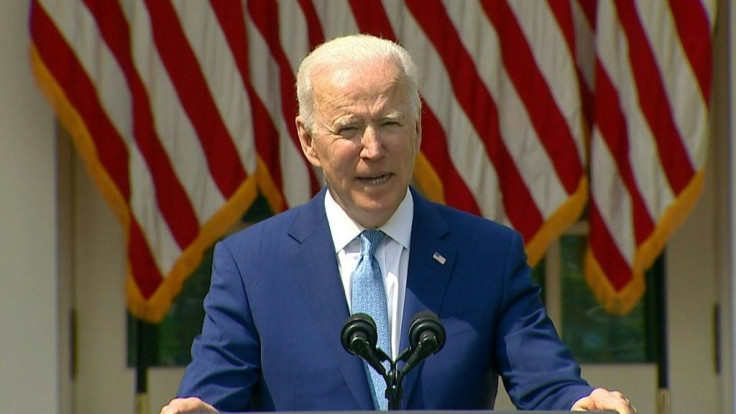 US President Joe Biden calls for a ban on military style weapons and large ammunition clips in private hands. "We should also ban assault weapons and high capacity magazines," says Biden at a White House event.
