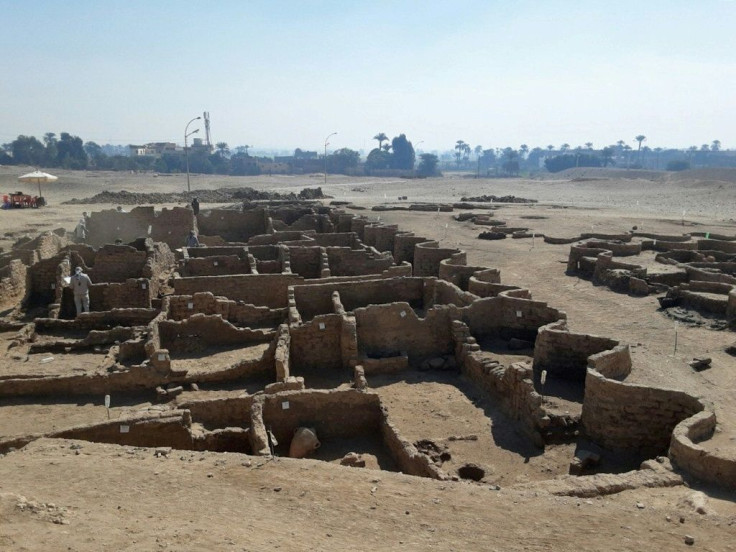 The team began excavations in September between the temples of Ramses III and Amenhotep III near Luxor, some 500 kilometres (300 miles) south of Cairo