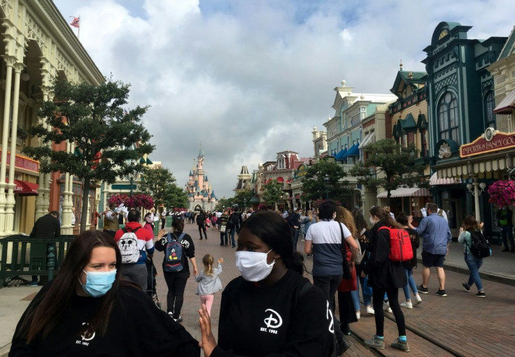 A Disneyland Paris executive says the theme park, closed due to the pandemic, is "proud to help support the authorities... to administer vaccines".
