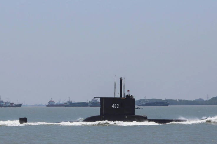 The Indonesian submarine KRI Nanggala is shown in a file photo from 2017