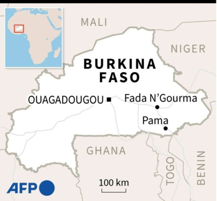 Map of Burkina Faso