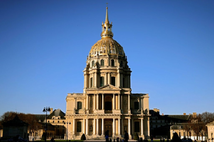 Macron will lay a wreath at the Hotel des Invalides where the body of Napoleon was laid to rest in 1861.