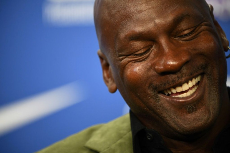 A game-worn jersey from NBA icon Michael Jordan's second season at the University of North Carolina has fetched $1.38 million at aucution