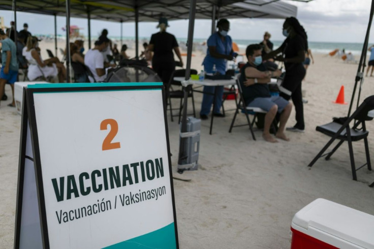 Some people from hard-hit Latin America are travelling to the United States to get vaccinated