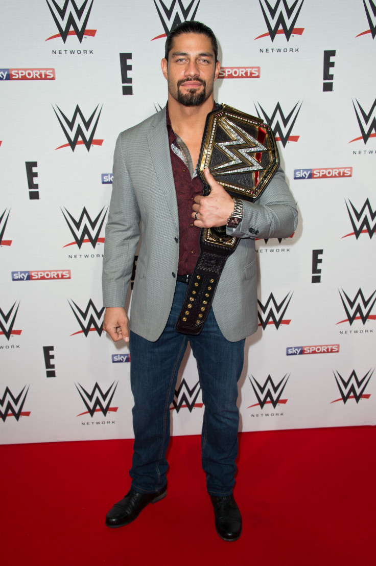 After he beat The Undertaker at WrestleMania 33, don't expect Roman Reigns to turn heel. Pictured: Reigns holding the WWE World Heavyweight Championship at 02 Brooklyn Bowl on April 18, 2016 in London, England. 