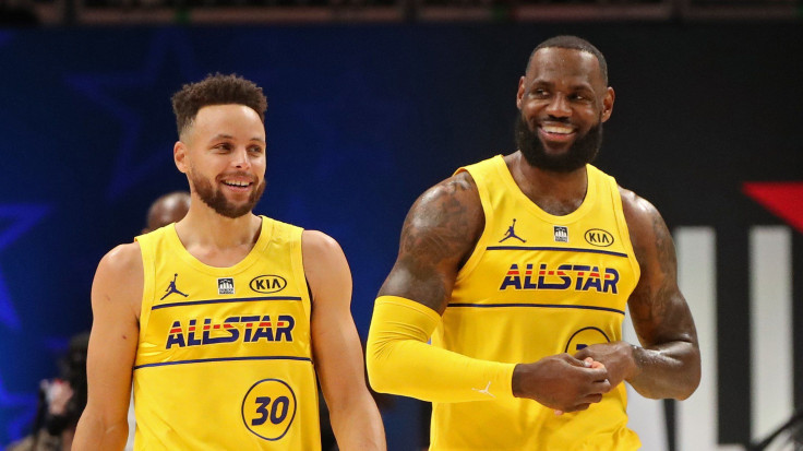 Stephen Curry and LeBron James were teammates in the 2021 NBA All-Star Game