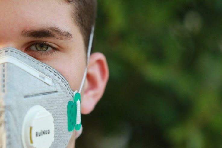 Representative image of a man wearing a face mask.