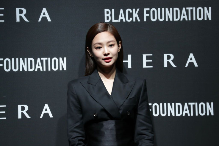 SEOUL, SOUTH KOREA - MARCH 14: Jennie of girl group BLACKPINK attends the launch party for HERA 'Black Foundation' on March 14, 2019 in Seoul, South Korea.