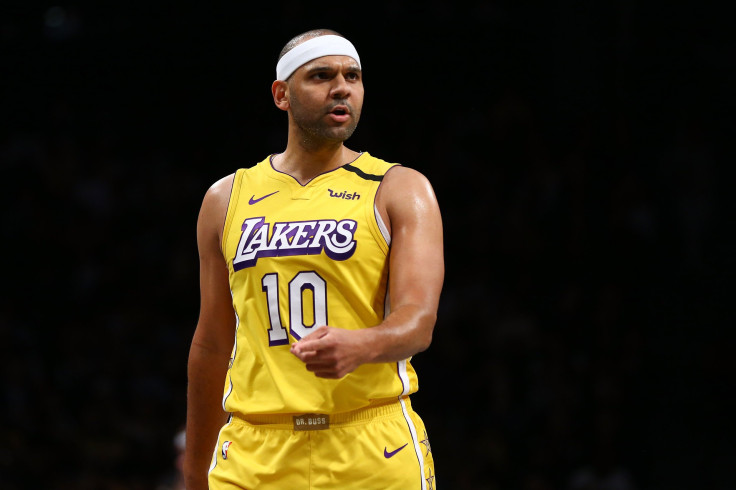  Jared Dudley #10 of the Los Angeles Lakers