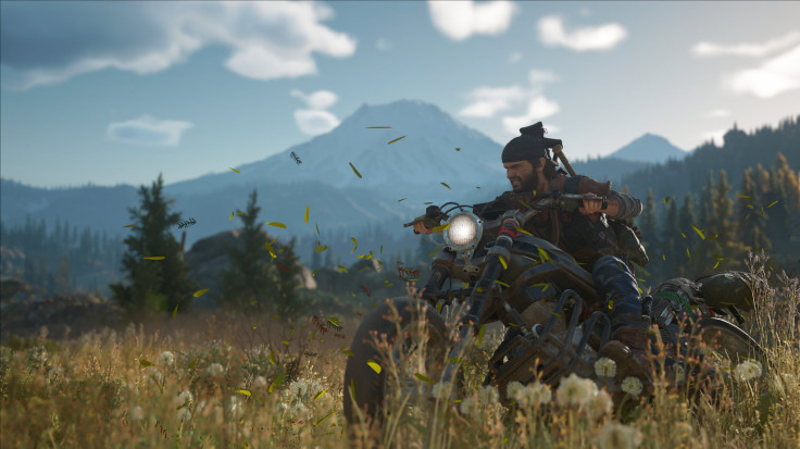 Deacon riding his personalized bike in Days Gone