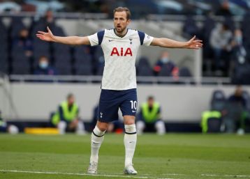 Tottenham striker Harry Kane