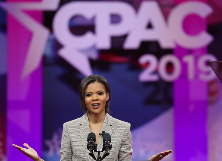 Commentator Candace Owens speaks during CPAC 2019 in National Harbor, Maryland, March 1, 2019. 