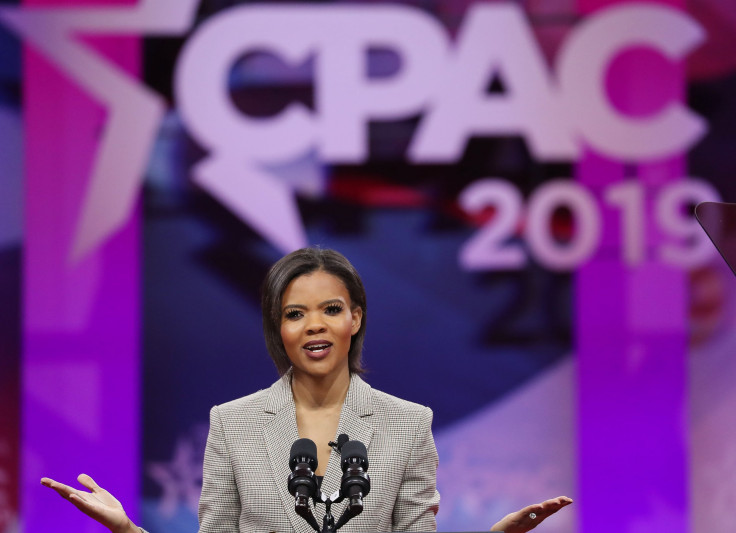 Commentator Candace Owens speaks during CPAC 2019 in National Harbor, Maryland, March 1, 2019.
