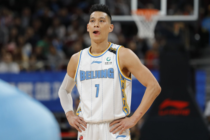 Jeremy Lin #7 of Beijing Ducks in action during 2019/2020 CBA League - Beijing Ducks v Xinjiang Yilite at Beijing Wukesong Sport Arena on December 25, 2019 in Beijing, China. 