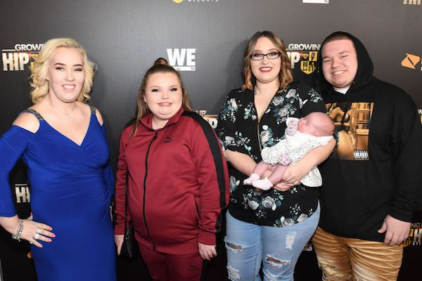 Pictured: Mama June, Alana Thompson, Lauryn Shannon and Joshua Efird attending "Growing Up Hip Hop Atlanta" Season 2 premiere party at Woodruff Arts Center in Atlanta, Georgia on Ja. 9, 2018.