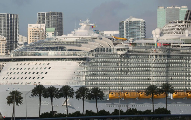 A Royal Caribbean cruise ship is pictured.