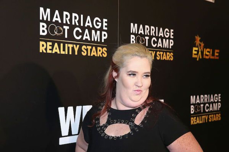Mama June Shannon was recently slammed by fans of her show after she claimed she's pregnant even though she didn't take a pregnancy test. Pictured: The reality star attending the premiere of "Marriage Boot Camp: Reality Stars" and "Ex-Isled" in Los Angele