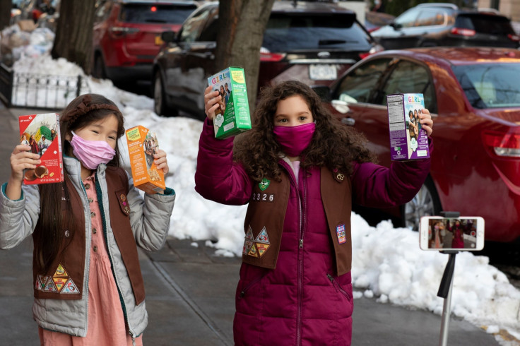 Girl Scouts kicked off the 2021 Girl Scout Cookie season nationally, during a challenging time when many Girl Scouts are selling in creative, socially distant, and contact-free ways to keep themselves and their customers safe.