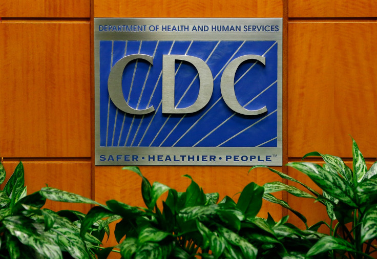 This is an image showing the logo for the Centers for Disease Control and Prevention in Atlanta on Oct. 5, 2014.