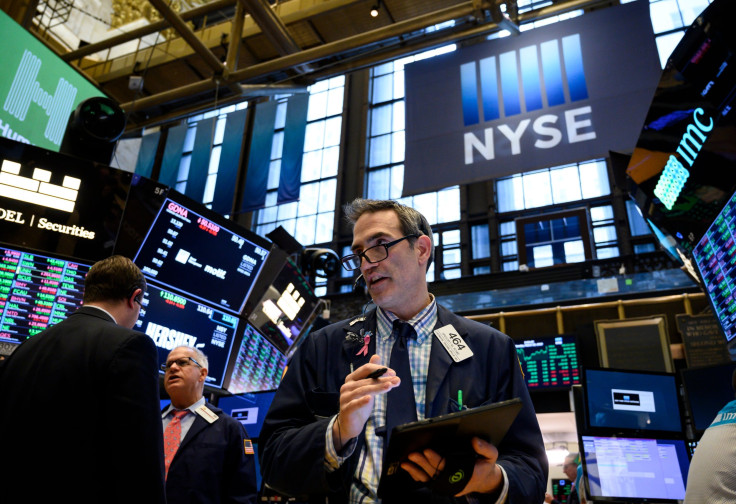 A trader works ahead of the closing bell on the floor of the New York Stock Exchange (NYSE) on March 18, 2019 in New York City.