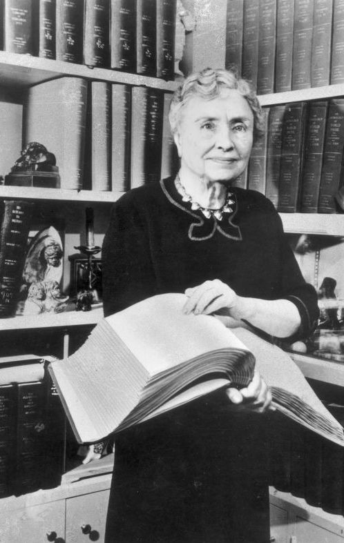 Helen Keller, American author