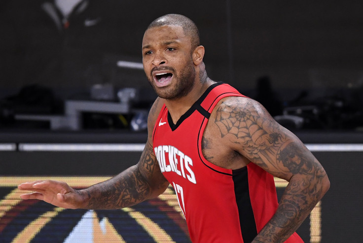 P.J. Tucker #17 of the Houston Rockets