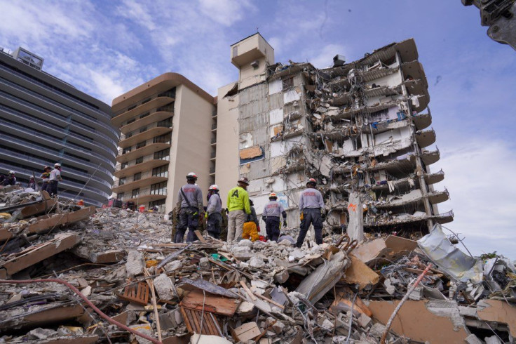 Rescue team continue to search for the 118 people unaccounted for in the Champlain Towers collapsed rubble.