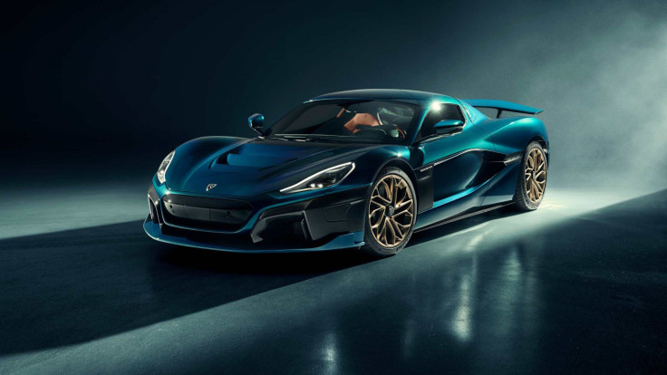 The fully electric Rimac Nevera super car has a price tag of $2.5 million and can hit speeds of 250 mph.