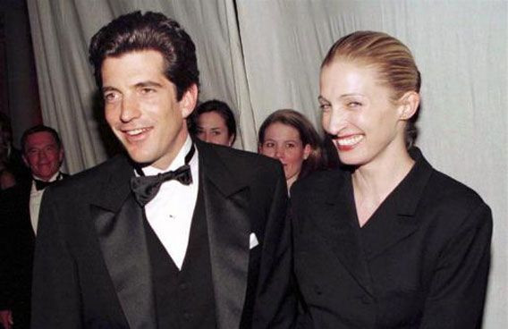JFK Jr. and Carolyn Bessette.