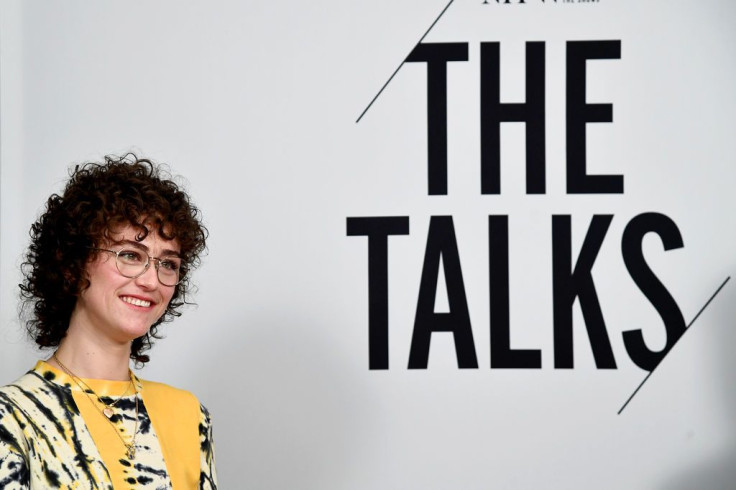 NEW YORK, NEW YORK - FEBRUARY 15: Ella Emhoff speak at NYFW The Talks during New York Fashion Week: The Shows February 2021 at Spring Studios on February 15, 2021 in New York City.