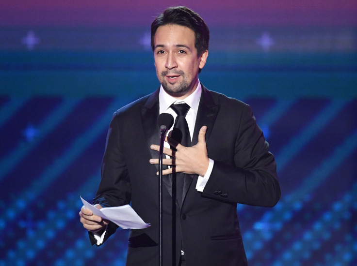 Lin-Manuel Miranda needs an Oscar to become an EGOT winner. He is pictured on Nov. 16, 2017 in Las Vegas.