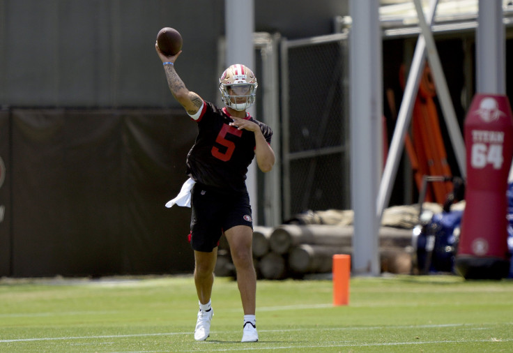Trey Lance will eventually become the San Francisco 49er's starting quarterback once Kyle Shanahan decides to make the switch from Jimmy Garoppolo.
