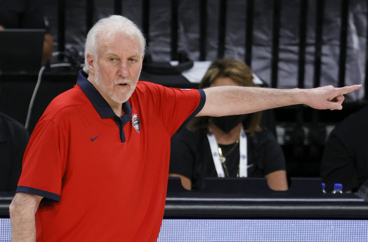 Team USA head coach Gregg Popovich was not too thrilled during a post-game press conference after the US lost to Australia.