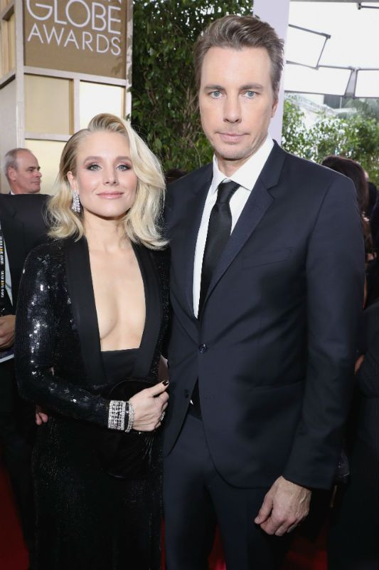 Kristen Bell and Dax Shepard, pictured at the 2017 Golden Globes, also eloped back in 2013.