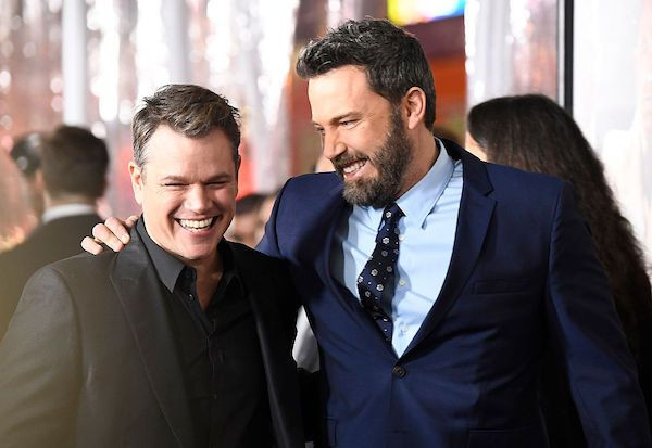 The rumor that Matt Damon is distancing himself from Ben Affleck has been debunked. Pictured: The Hollywood actors attending the premiere of Warner Bros. Pictures' "Live By Night" at TCL Chinese Theatre in Hollywood, California on Jan. 9, 2017.