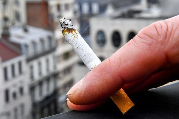 Philip Morris U.K. Managing Director Peter Nixon appeared on 'Good Morning Britain' on Wednesday, where he told viewers that they should give up cigarettes for heated tobacco products. A cigarette smoker is pictured on March 1, 2018, in Lille, northern Fr