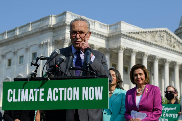 US Senate Majority Leader Chuck Schumer said "we are going to get the job done," after the Senate voted to advance a massive, bipartisan infrastructure measure that is a key plank in President Joe Biden's domestic agenda