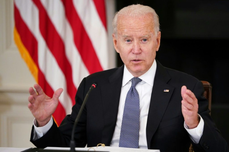 President Joe Biden is touting his record on the pandemic as the Delta variant surges