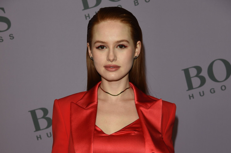 "Riverdale" star Madelaine Petsch attends the Boss fashion show on Feb. 23, 2020 in Milan, Italy. 