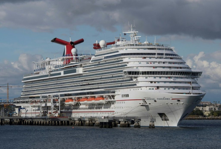 A Carnival Cruise Line ship is pictured here.