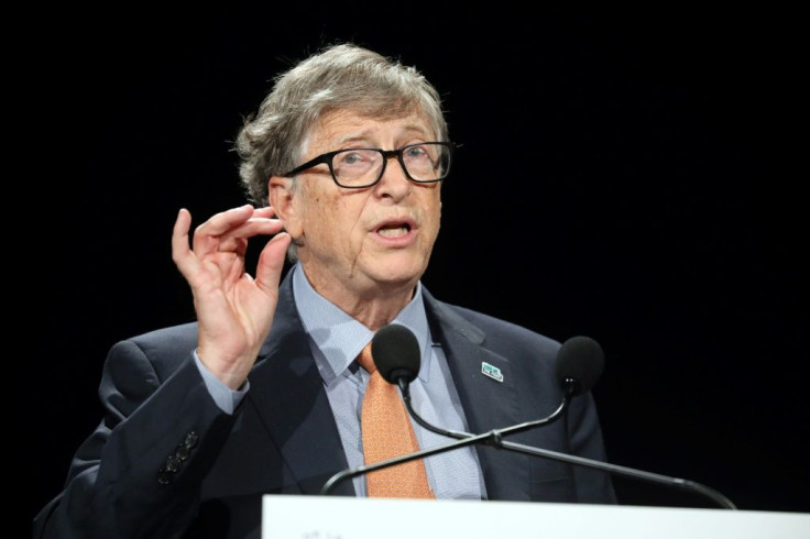 Microsoft co-founder Bill Gates (pictured October 2019) said he only met with Jeffrey Epstein to raise money for the Bill & Melinda Gates Foundation
