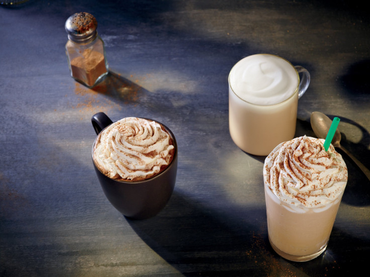 Pumpkin Spice Lattes are back at Starbucks.
