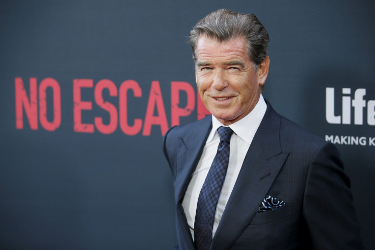 Pierce Brosnan talked about how cancer changed his perspective. Pictured: Actor attends the premiere of the film "No Escape" in Los Angeles on Aug. 17, 2015.
