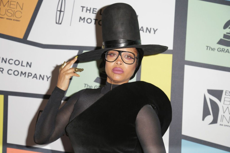 LOS ANGELES, CA - FEBRUARY 09: Singer Erykah Badu attends 2017 Essence Black Women in Music at NeueHouse Hollywood on February 9, 2017 in Los Angeles, California.