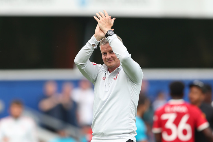 Ole Gunnar Solskjaer the manager / head coach of Manchester United during the pre season friendly between Queens Park Rangers and Manchester United at The Kiyan Prince Foundation Stadium on July 24, 2021 in London, England.