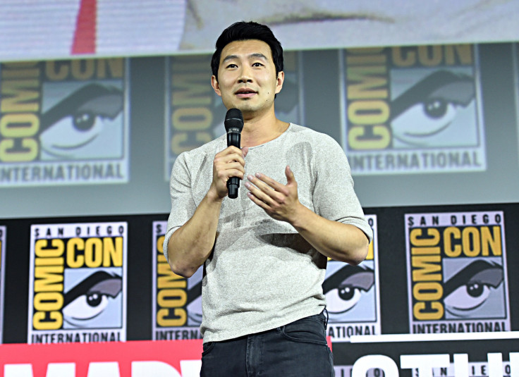 Simu Liu is the star of Marvel's "Shang-Chi and the Legend of the Ten Rings." He is pictured at the Marvel Studios Comic-Con panel in Hall H on July 20, 2019 in San Diego, California.