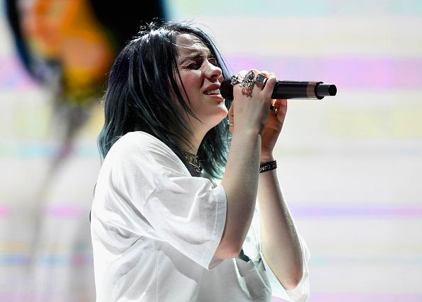 Billie Eilish has reached No. 1 with her hit album, "When We Fall, Asleep, Where Do We Go?" at the age of 17. Billie Eilish performs at Outdoor Theatre during the Coachella Valley Music And Arts Festival on April 13, 2019 in Indio, California.